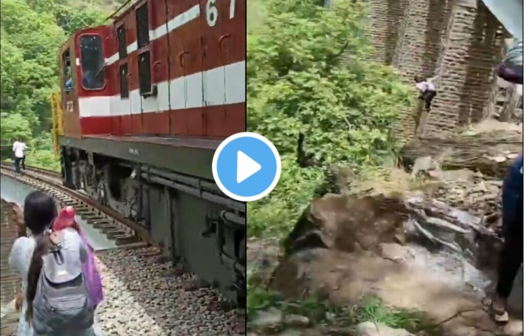 railway viral video